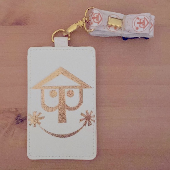 Loungefly Accessories - NWOT Small world Loungefly lanyard and ID holder